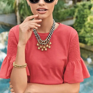 Stella & Dot Maette Bianca Top